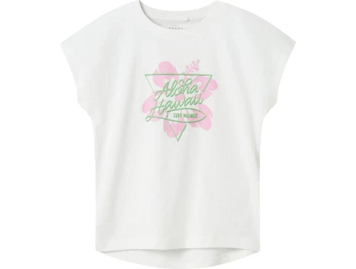 Name It top hvid med aloha print